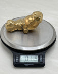Vintage Brass Hippo