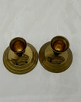 Vintage Brass Squirrel Candlestick Holders-A Pair