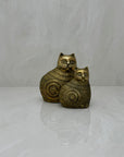 Vintage Brass Cats-A Pair