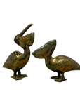 Vintage Brass Pelicans-A Pair