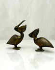 Vintage Brass Pelicans-A Pair