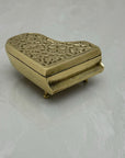 Vintage Brass Piano Trinket Box