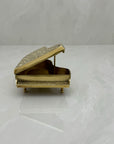 Vintage Brass Piano Trinket Box