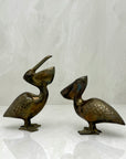 Vintage Brass Pelicans-A Pair