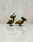 Vintage Brass Pelicans-A Pair