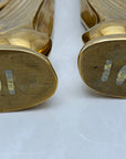 Tall Vintage Brass Swans-A Pair by Dolbi Cashier