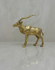 Vintage Brass Antelope