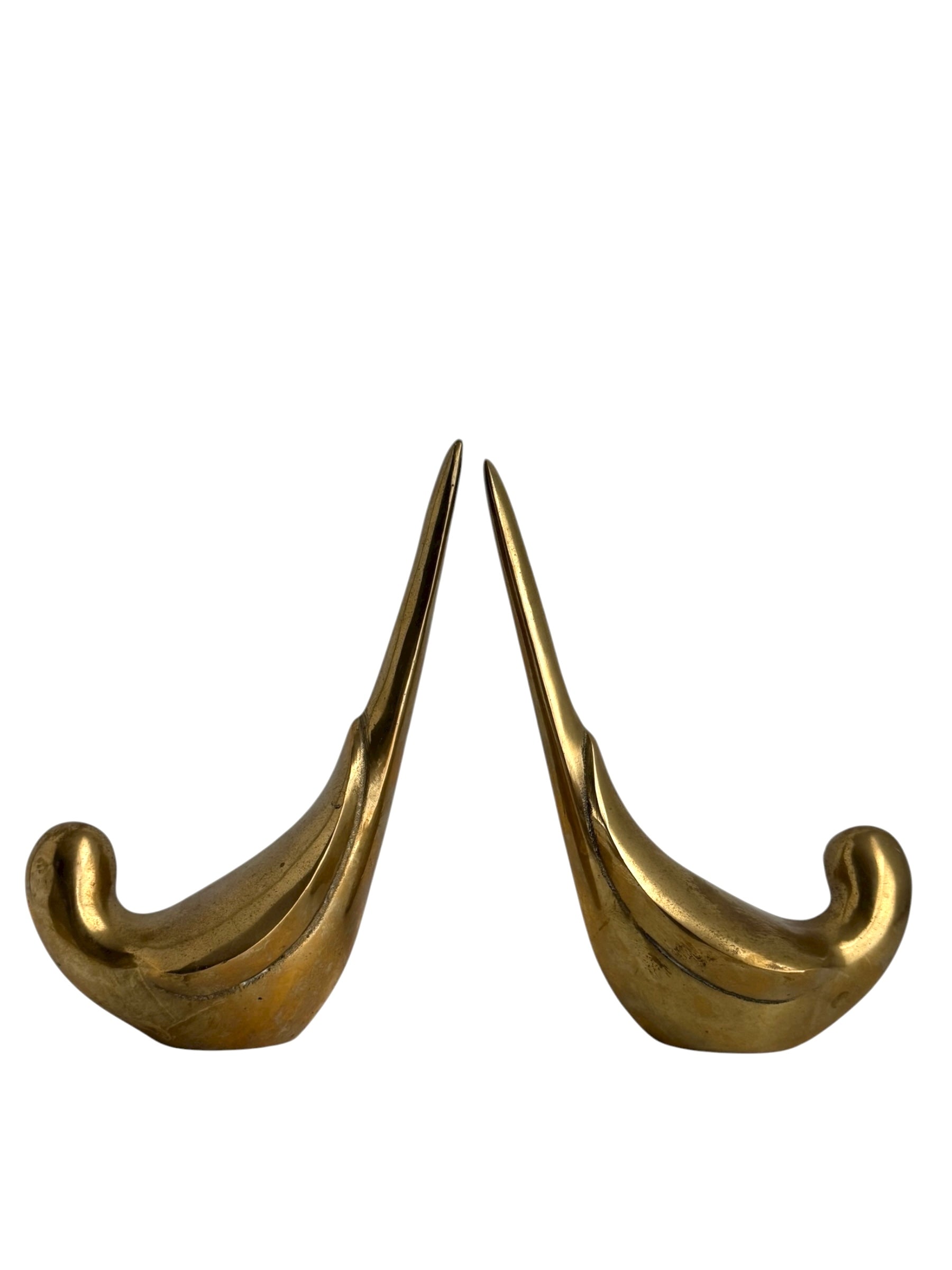 Vintage Brass Birds – Mid-Century Modern Dove Pair, Made in Korea