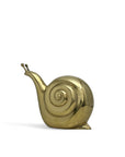 Large Vintage Brass Snail-By Dolbi Cashier