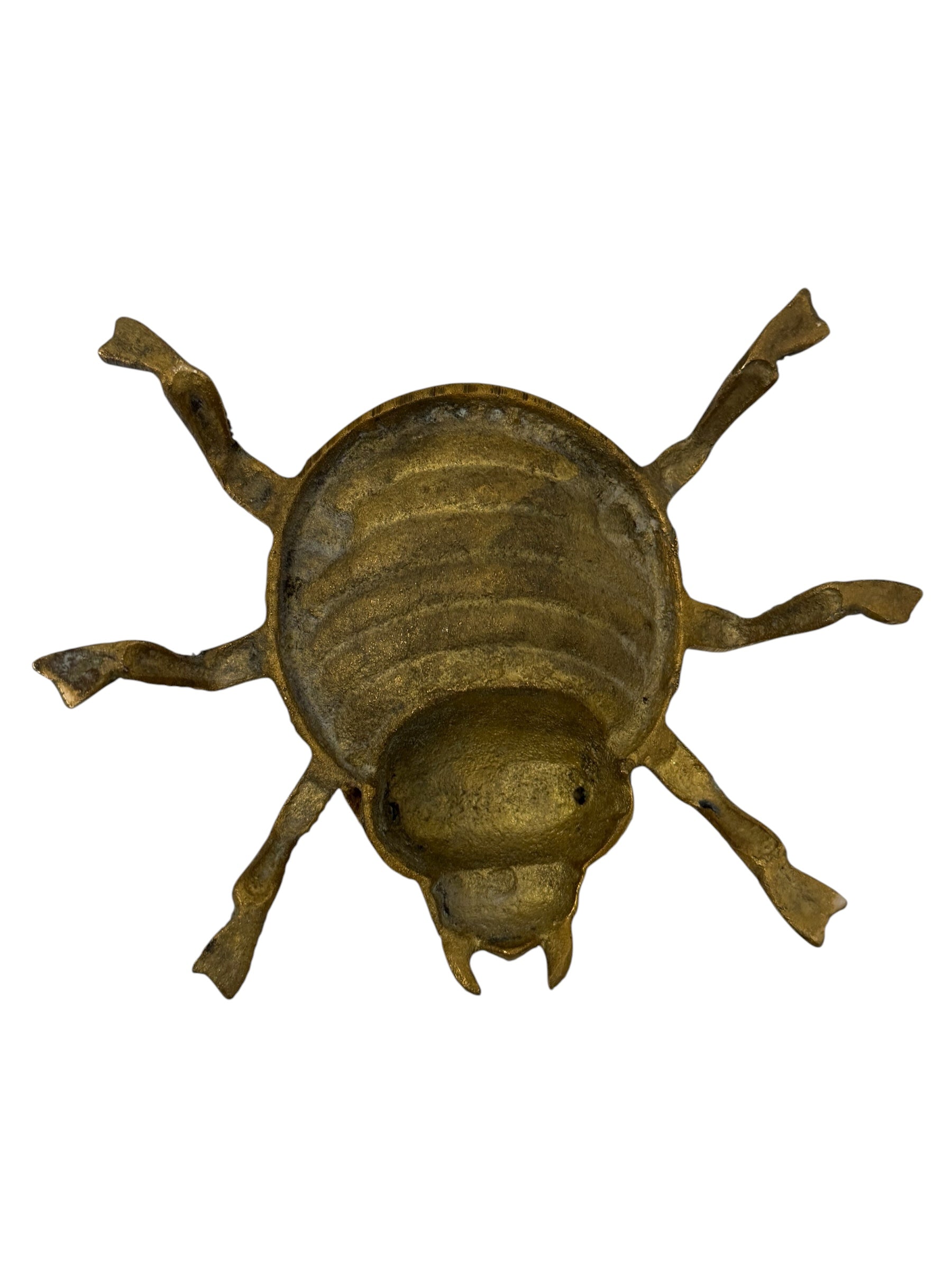Vintage Brass Ladybug