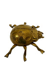 Vintage Brass Ladybug