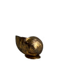 Vintage Brass Shell Vessel