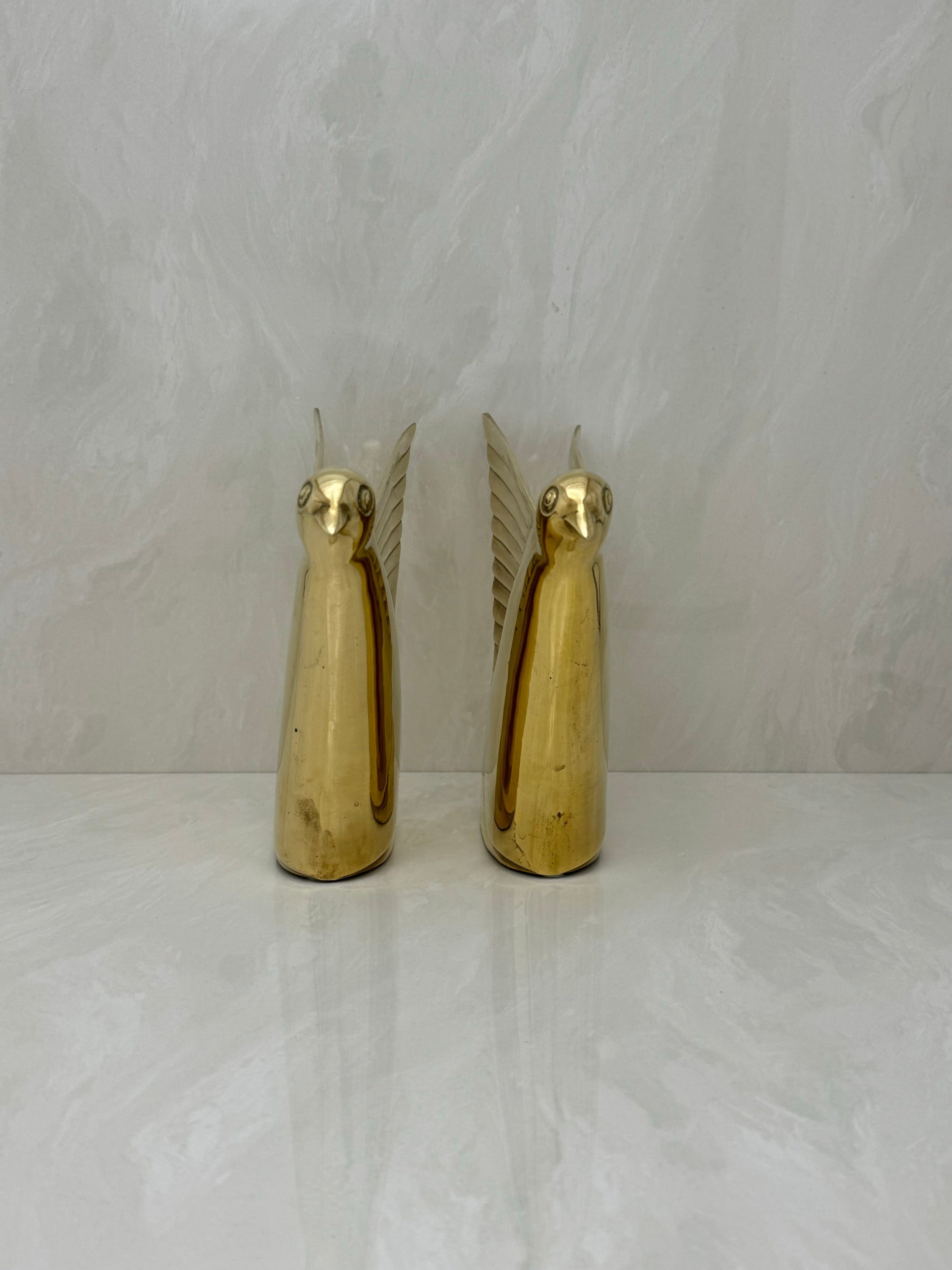 Dolbi Cashier Brass Birds-A Pair