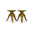 Vintage Brass Candlestick Holders -A Pair