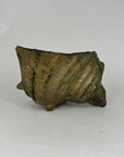 Vintage Big Brass Conch Sea Shell Planter- 8"