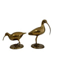 Vintage Brass Shore Birds
