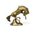 Vintage Brass Bucking Horse