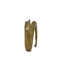 Vintage Brass Abstract Sculpture – Mid-Century Modern Wave Form-Dara International