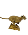 Vintage Brass Cheetah Figurine