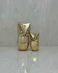 Vintage Brass Owls-Pair