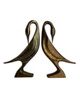 Vintage MCM Brass Birds-A Pair