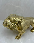 Large Vintage Brass Bulldog