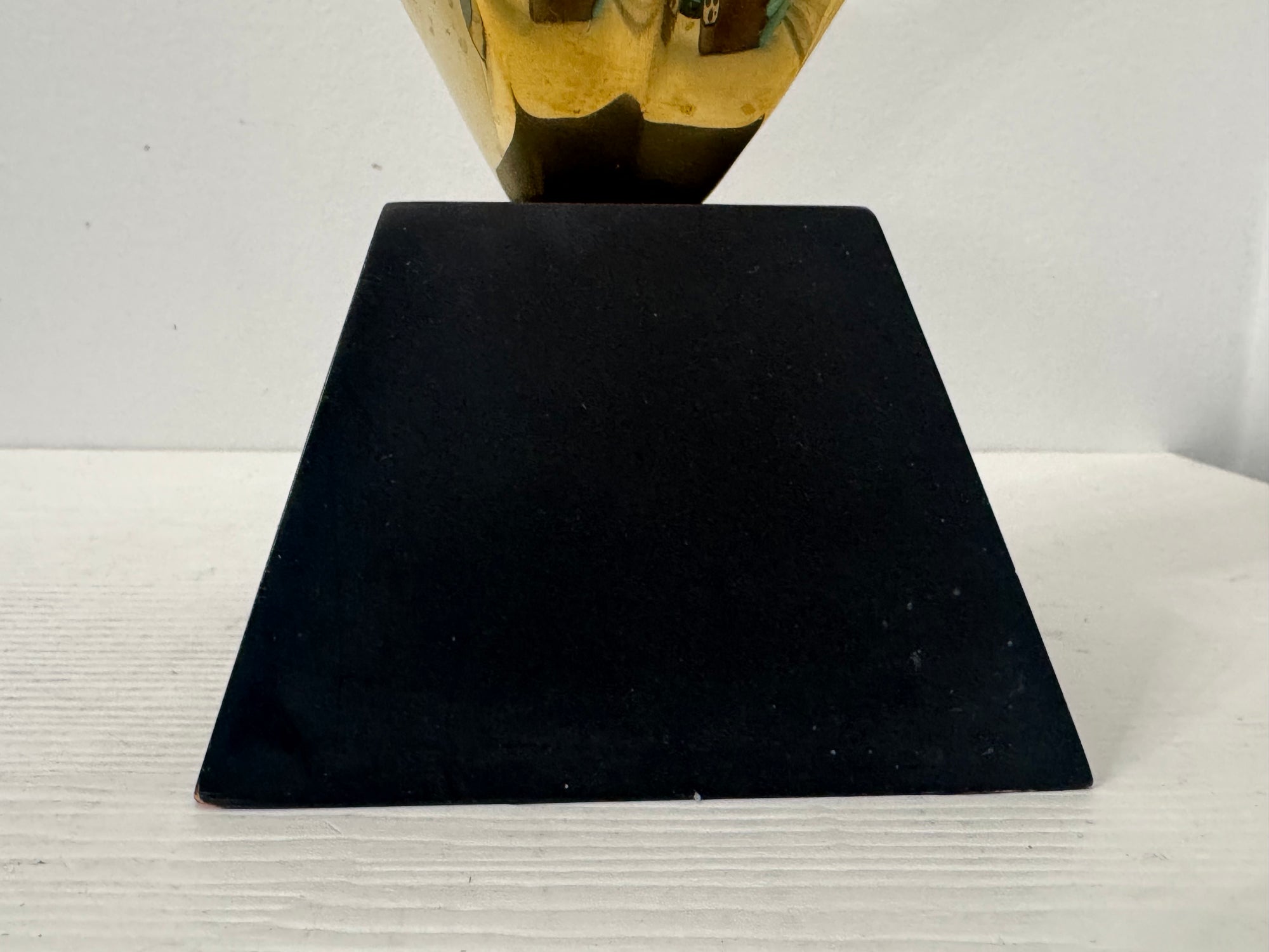 Vintage Brass Silhouette of a Nude Lady