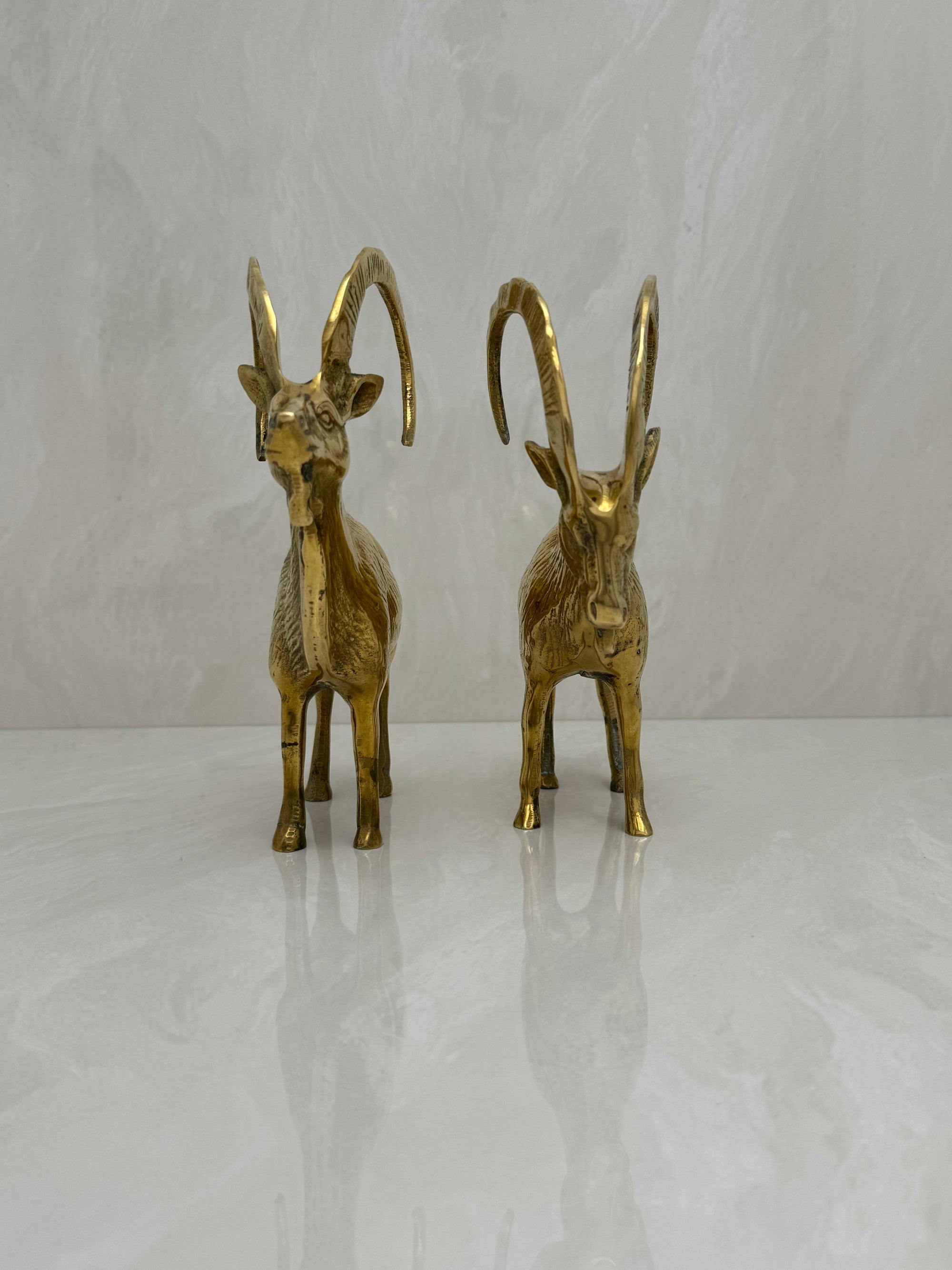 Vintage Brass Goats-A Pair