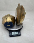 Vintage Brass Owl Bookends-A Pair