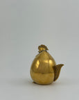 Vintage Brass Hen Lidded Container