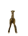 Vintage Brass Rocking Horse Figurine