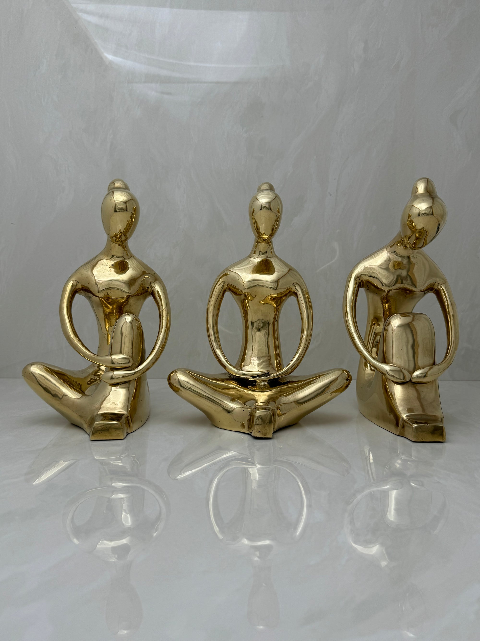 Vintage Brass Ladies-A Set of Three