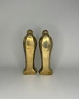 Tall Vintage Brass Pelican Bookends-A Pair