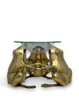 Vintage Brass Frog Oil Warmer