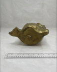 Vintage Brass Frog