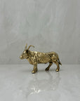 Vintage Brass Longhorn