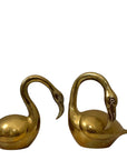 Vintage Brass Flamingo Pair | Mid-Century Sculptural Birds | Made in Korea