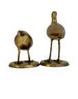 Vintage Brass Shore Birds