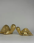 Vintage Brass Turtle Pals- A Pair