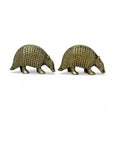 Vintage Brass Armadillos- A Pair