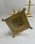 Vintage Brass Pineapple Candlestick Holders- A Pair