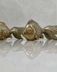 Small Vintage Brass Fish- A Pair