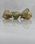 Small Vintage Brass Fish- A Pair