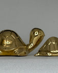 Vintage Brass Turtle Pals- A Pair