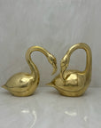 Vintage Brass Flamingos-A Pair