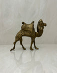 Vintage Brass Camel in Motion