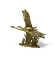 Vintage Brass Bird Sculpture