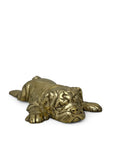 Vintage Brass Bored Bulldog