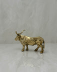 Vintage Brass Longhorn