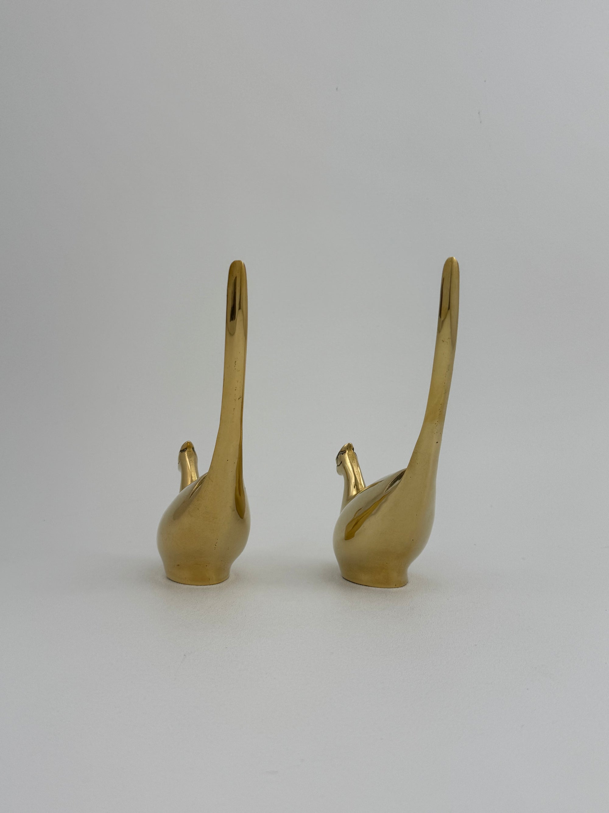 Vintage Brass Pheasant Pair – Elegant Mid-Century Figurines